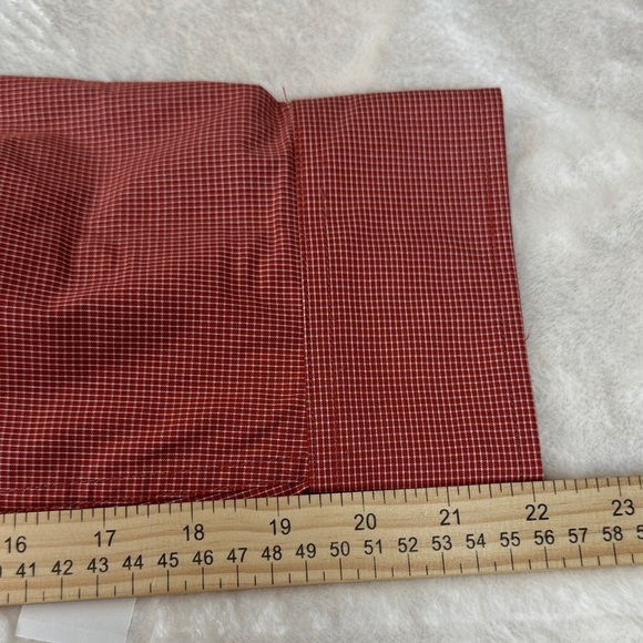 NWT Izod Men's Rust Casual Button-Down Shirt Advantage Performance Wrinkle Free - Picture 6 of 8